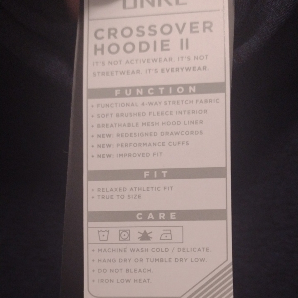 UNRL Men's Crossover Hoodie II (J648) - Picture 3 of 5